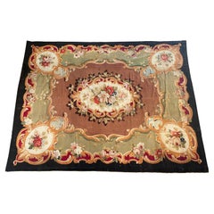 19th Century French Napoleon III Savonnerie Aubusson Floor Rug