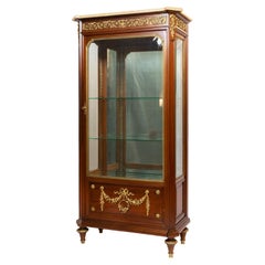 Vitrine Napoléon III française du 19e siècle