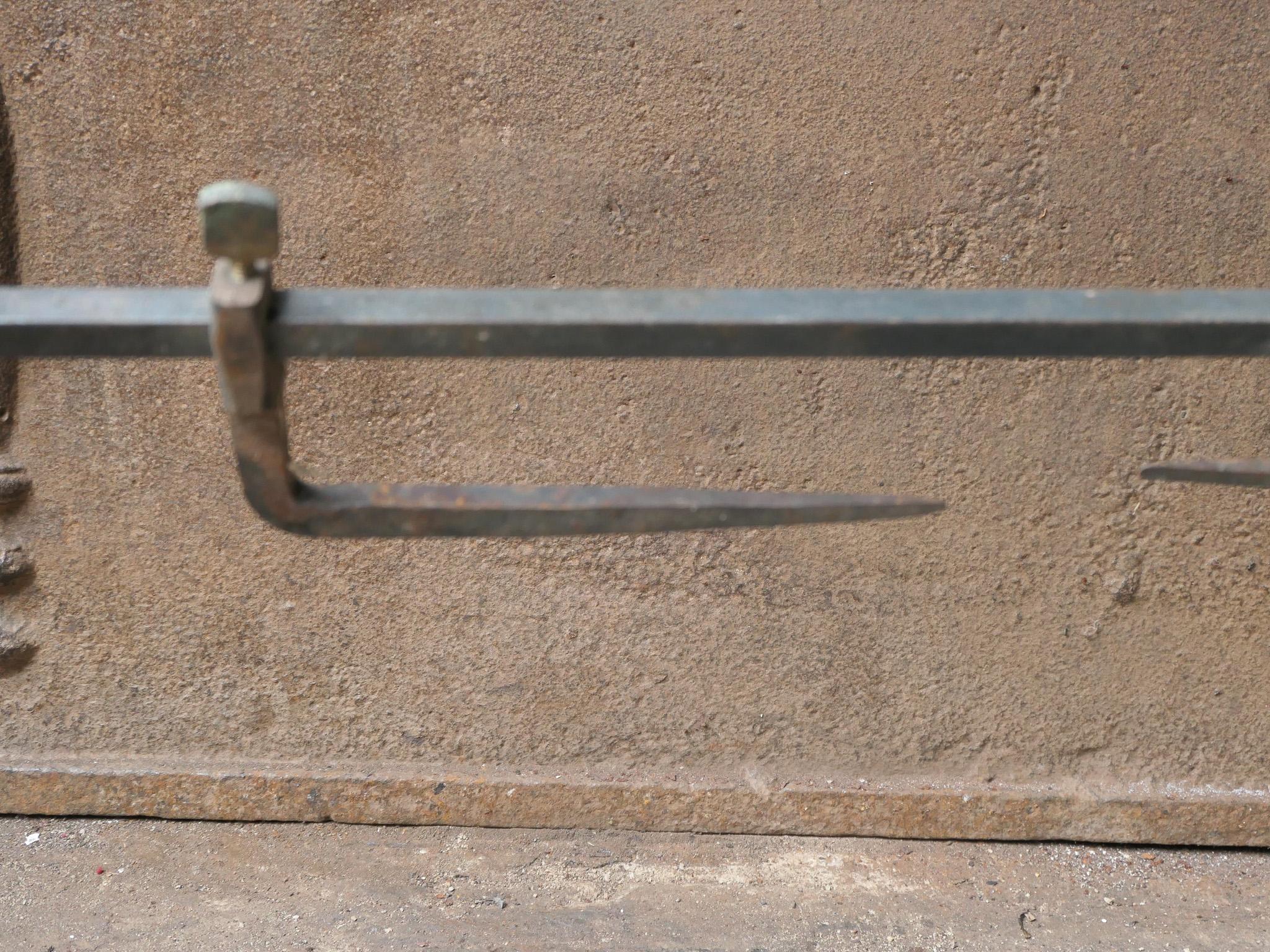 19th Century French Napoleon III Spring Driven Roasting Jack For Sale 5