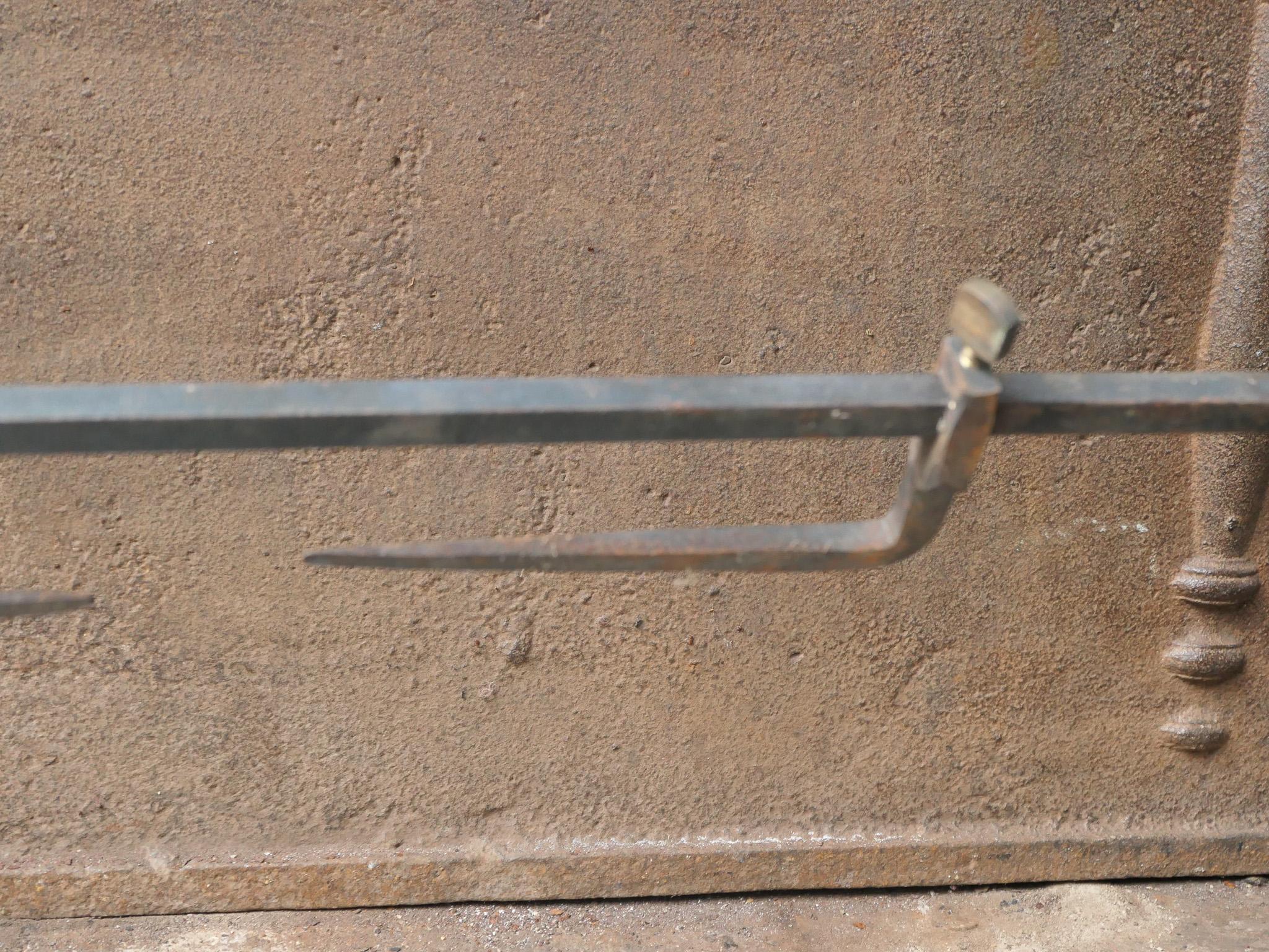 19th Century French Napoleon III Spring Driven Roasting Jack For Sale 6