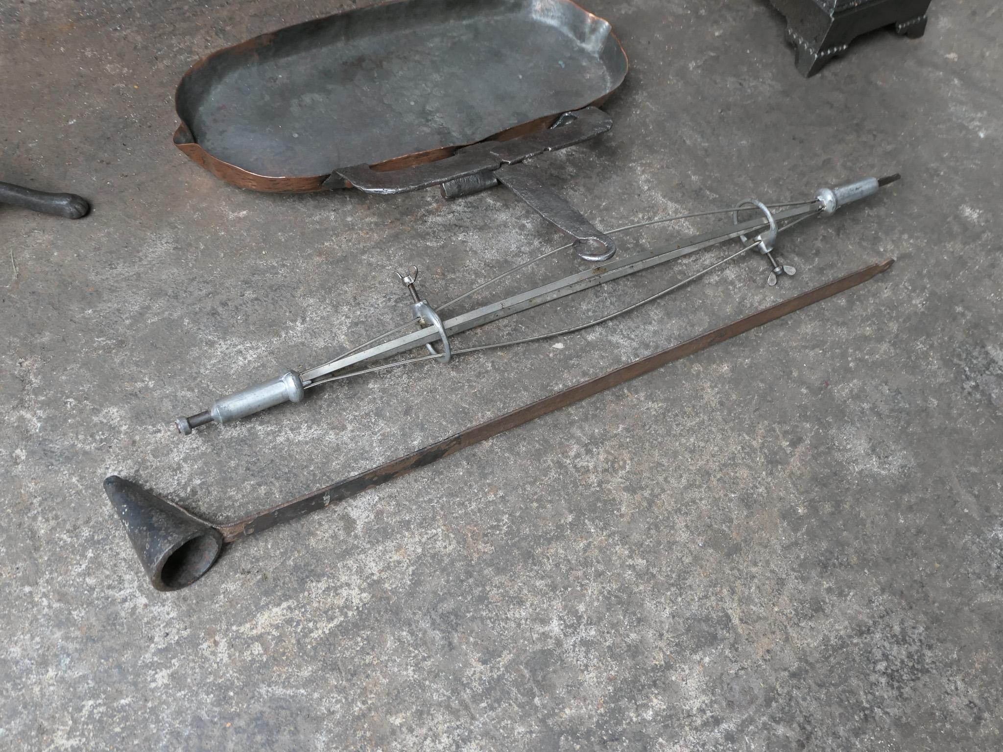 19th Century French Napoleon III Spring Driven Roasting Jack For Sale 6