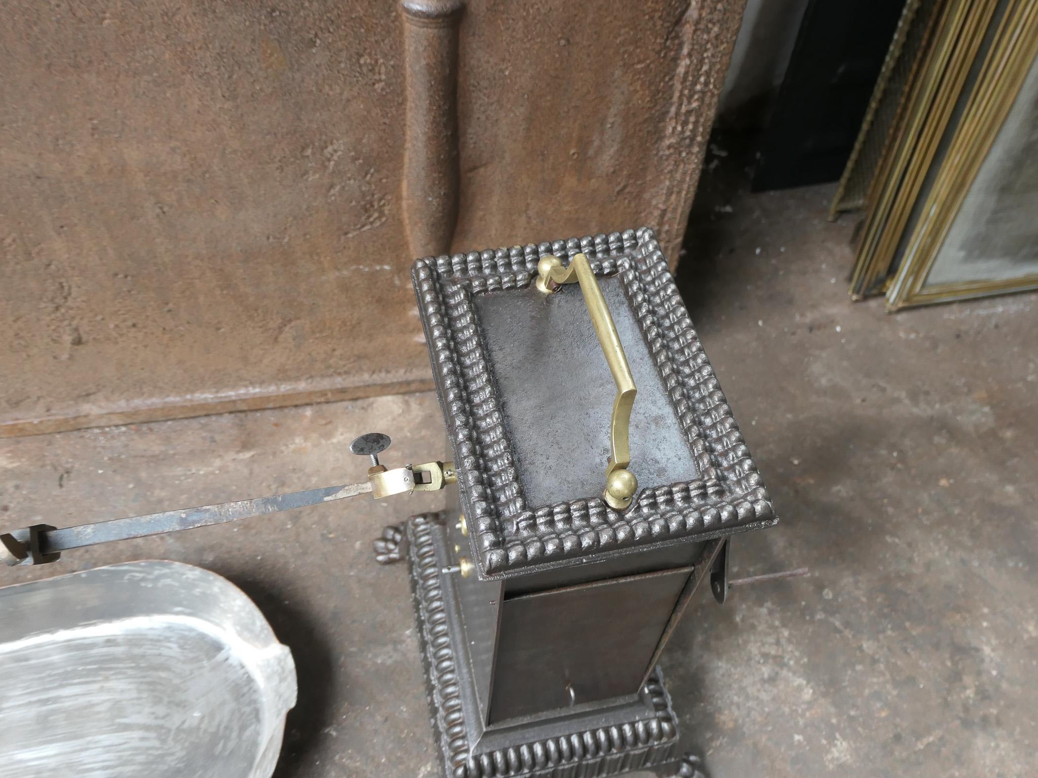19th Century French Napoleon III Spring Driven Roasting Jack For Sale 8