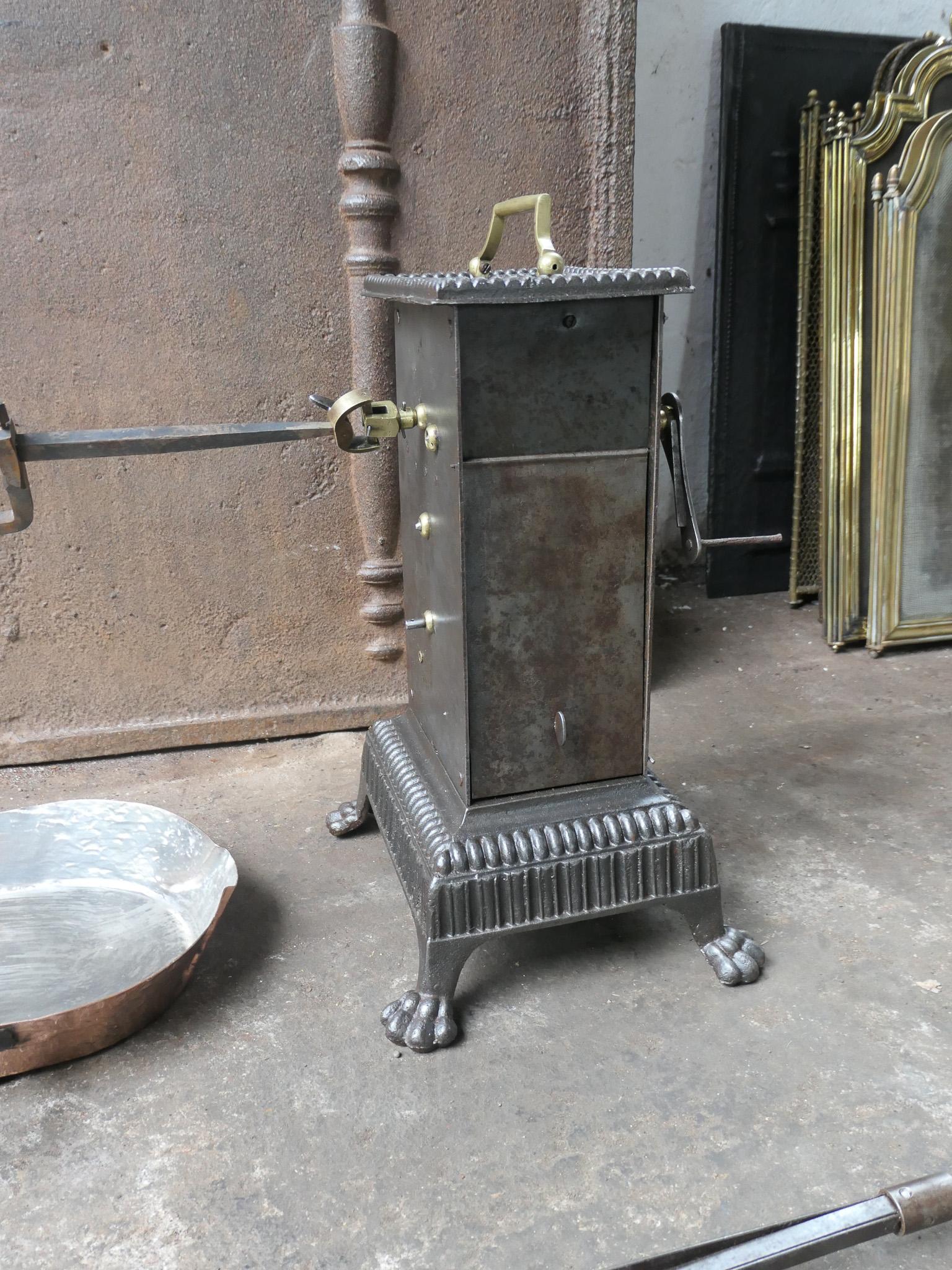 19th Century French Napoleon III Spring Driven Roasting Jack For Sale 9