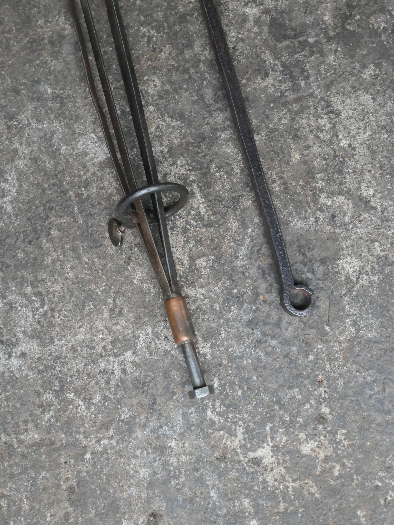19th Century French Napoleon III Spring Driven Roasting Jack For Sale 9