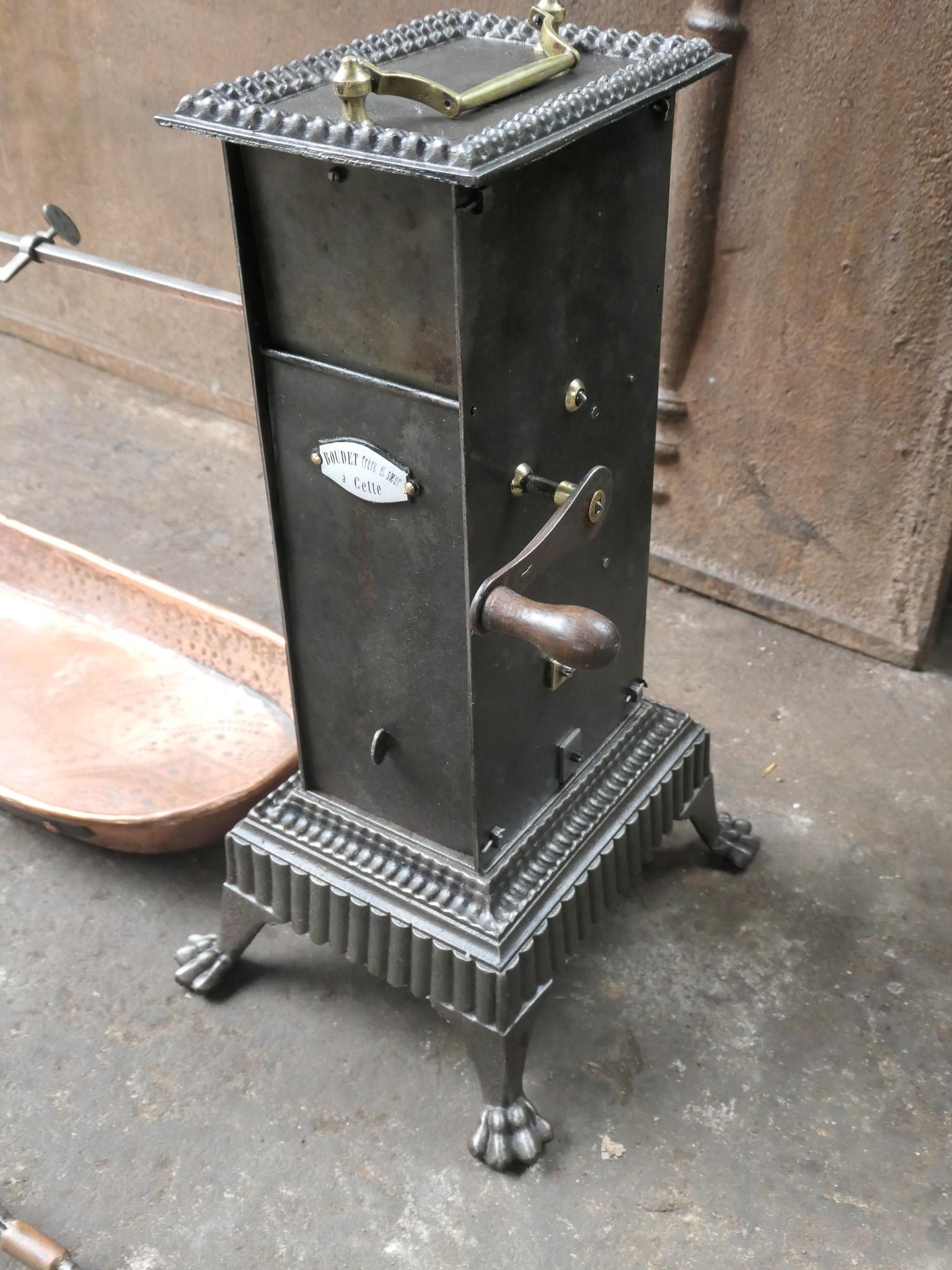 19th Century French Napoleon III Spring Driven Roasting Jack For Sale 14