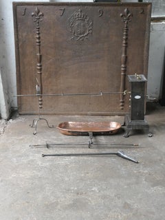 19th Century French Napoleon III Spring Driven Roasting Jack