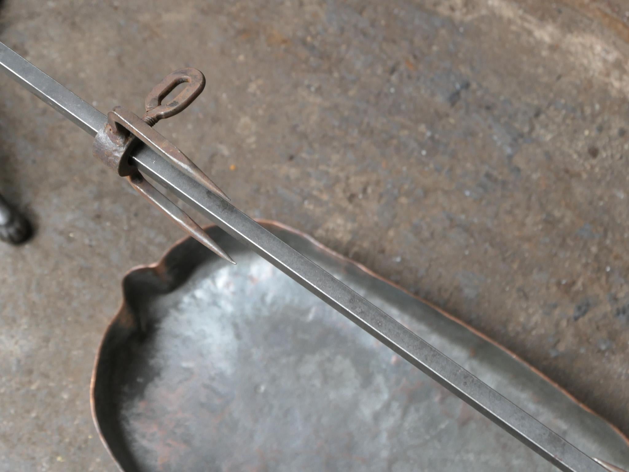 19th Century French Napoleon III Spring Driven Roasting Jack For Sale 2