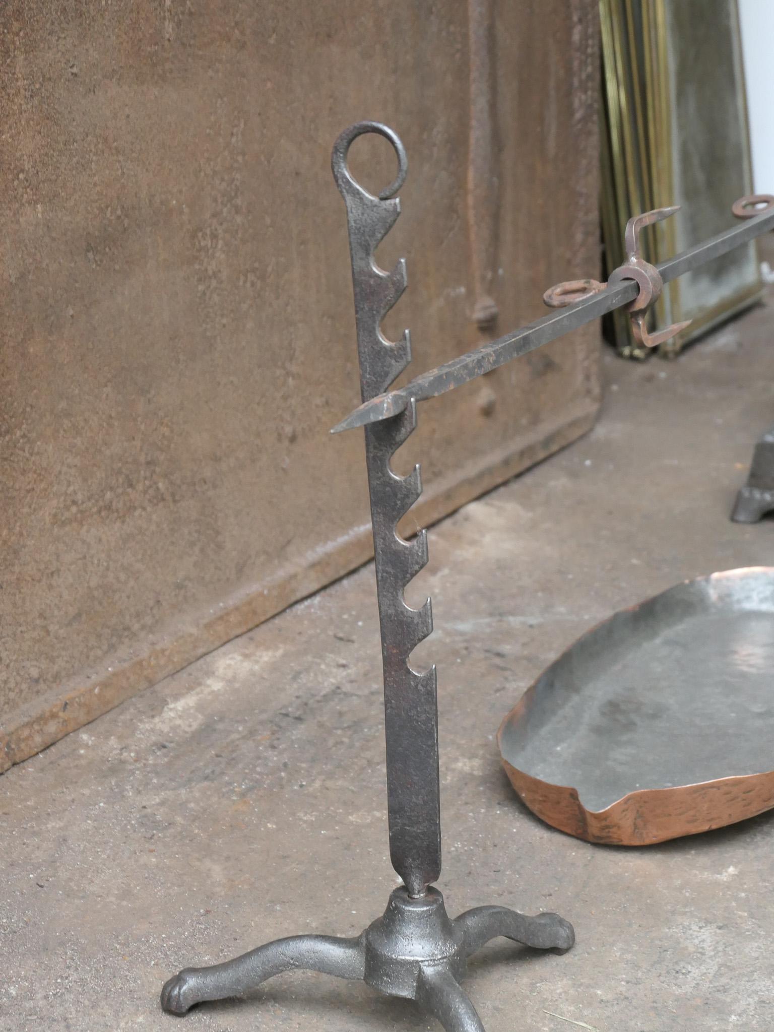 19th Century French Napoleon III Spring Driven Roasting Jack For Sale 4