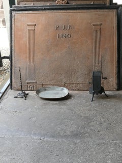 19th Century French Napoleon III Spring Driven Roasting Jack Set