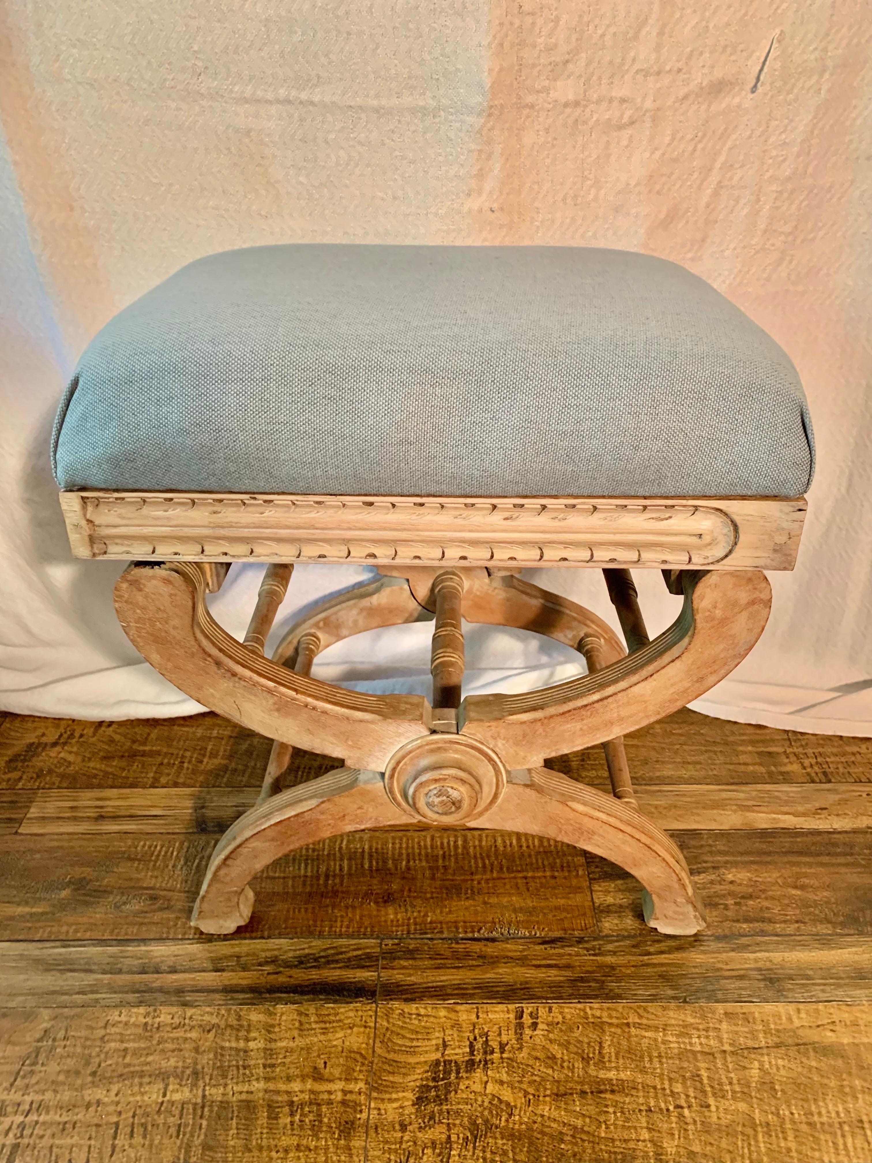 19th Century French Napoleon III Style Adjustable Curule Stool 6