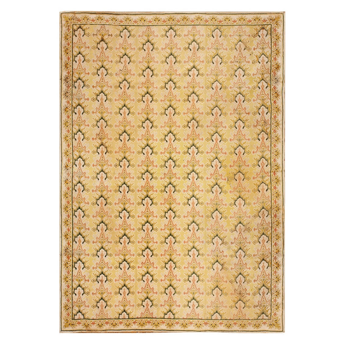 Tappeto francese a punta d'ago del XIX secolo ( 8' x 10'2" - 244 x 310 )