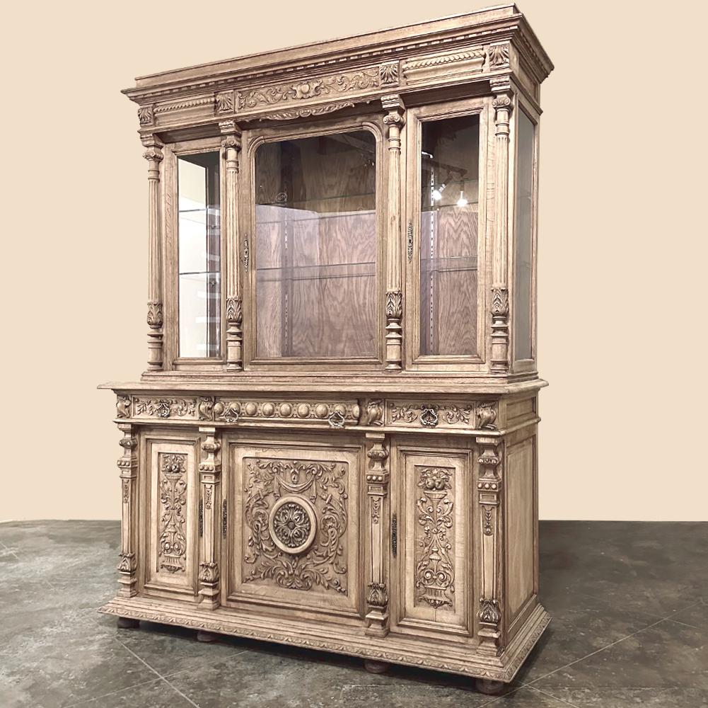 Neoclassical Revival 19th Century French Neoclassical Bookcase ~ Bibliotheque For Sale