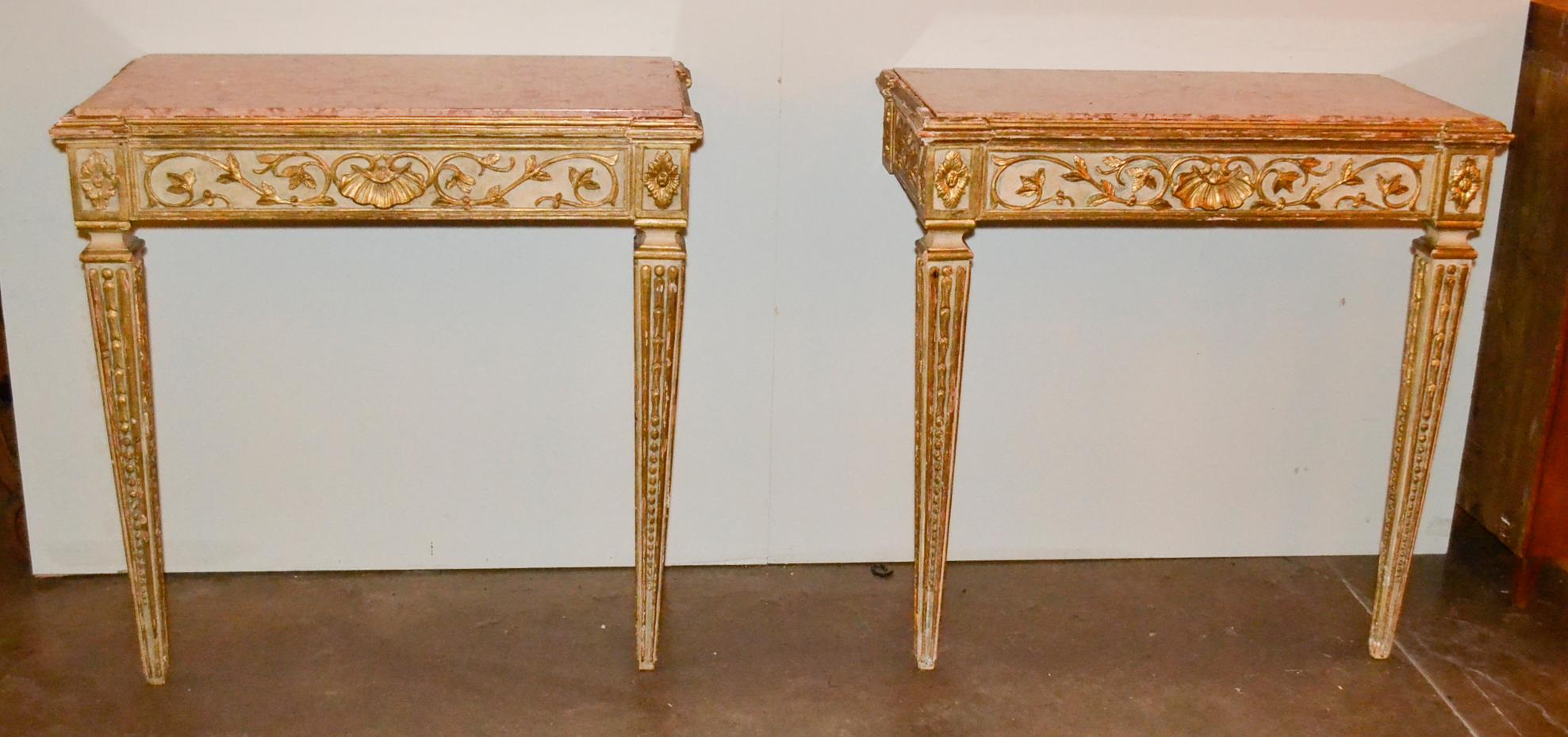 19th Century French Neoclassical Consoles 2