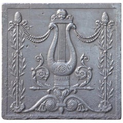 19th Century French Neoclassical Fireback