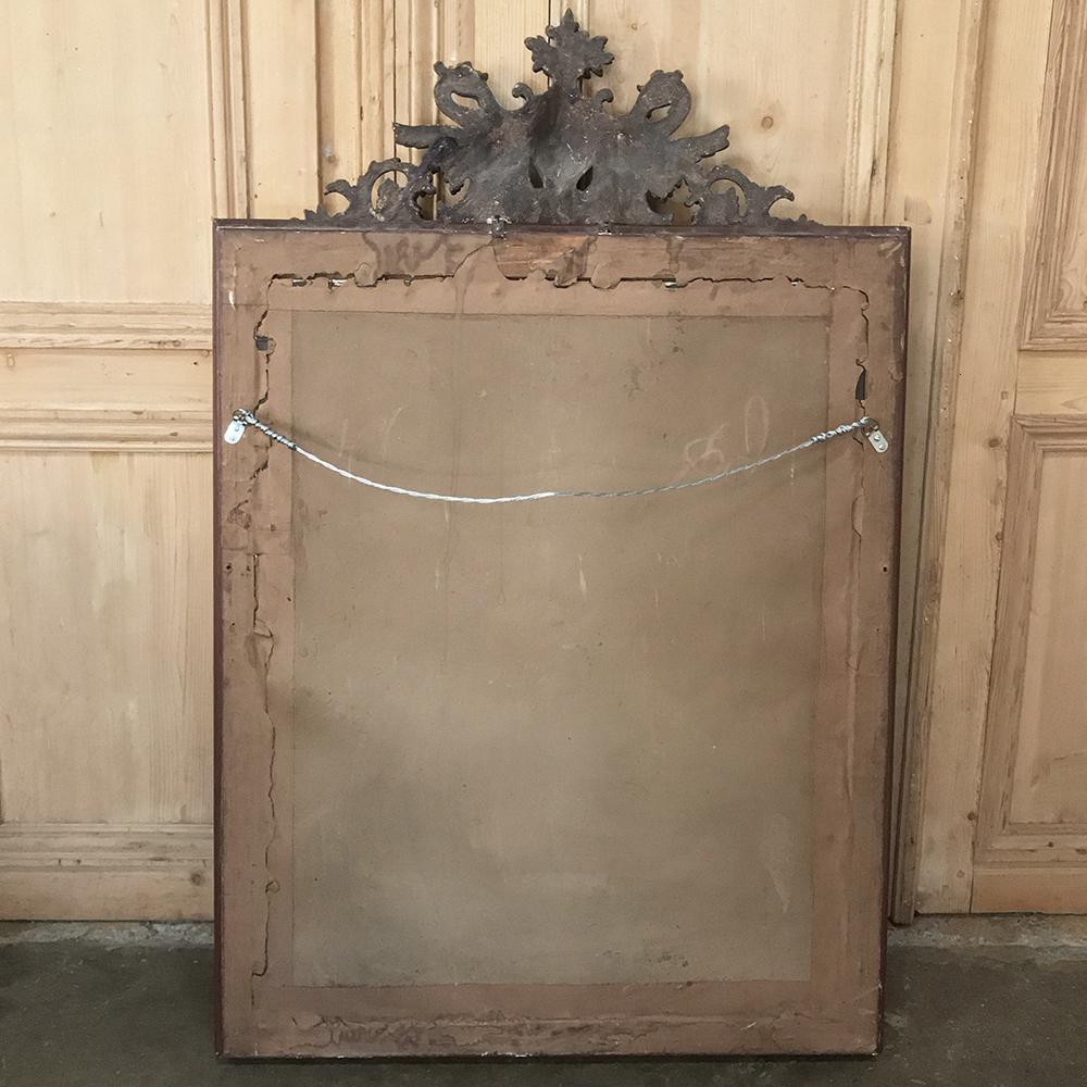 19th Century French Neoclassical Gilded Mirror with Dragons 6