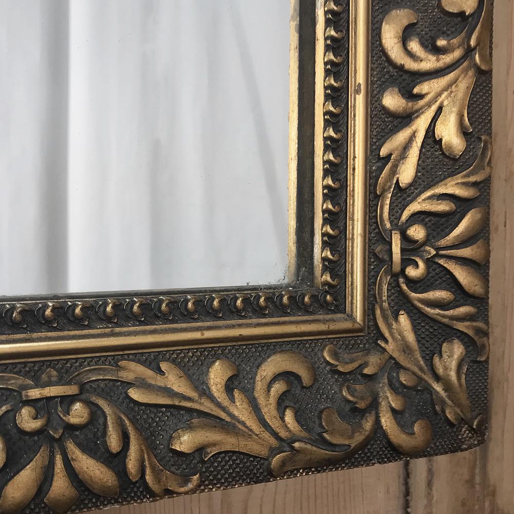 19th Century French Neoclassical Gilded Mirror with Dragons 3