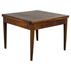 Antique 19th Century French Neoclassical Louis XVI Walnut Extending Dining Table