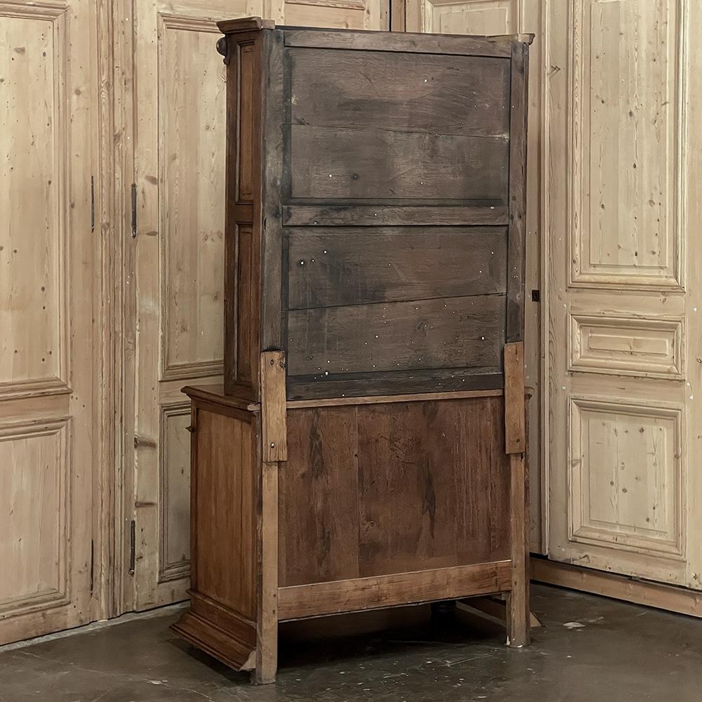 19th Century French Neoclassical Open Bookcase For Sale 14