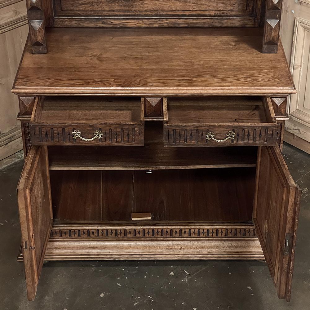 19th Century French Neoclassical Open Bookcase In Good Condition For Sale In Dallas, TX