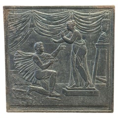 19th Century French Neoclassical Period Fireback / Backsplash