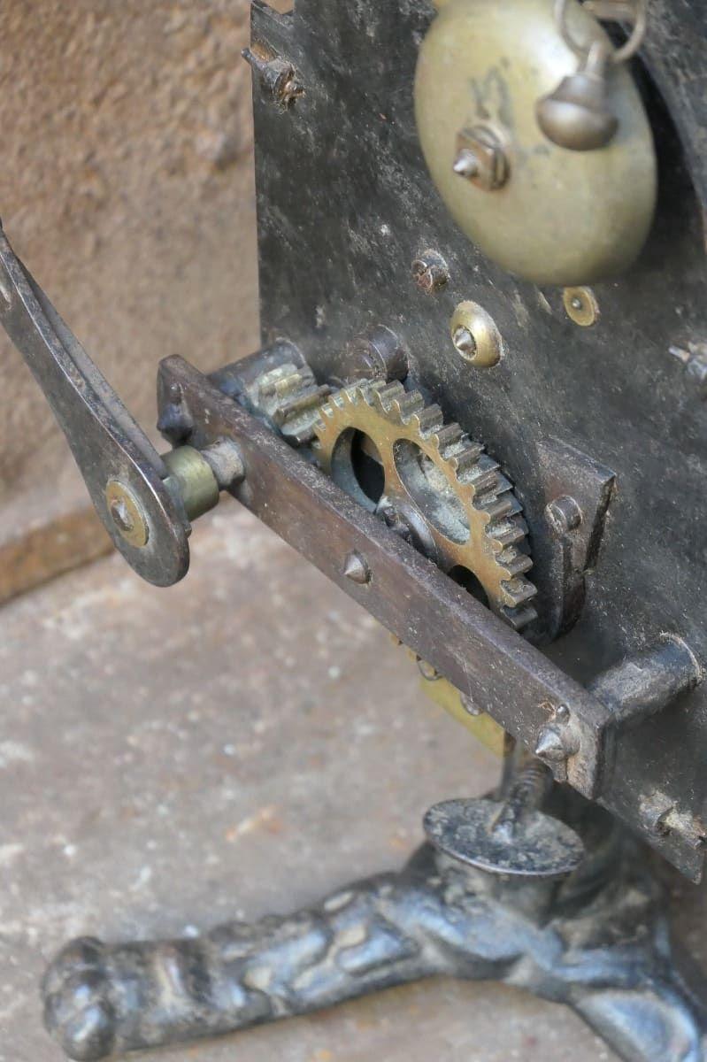 19th Century French Neoclassical Period Spring Driven Roasting Jack For Sale 2