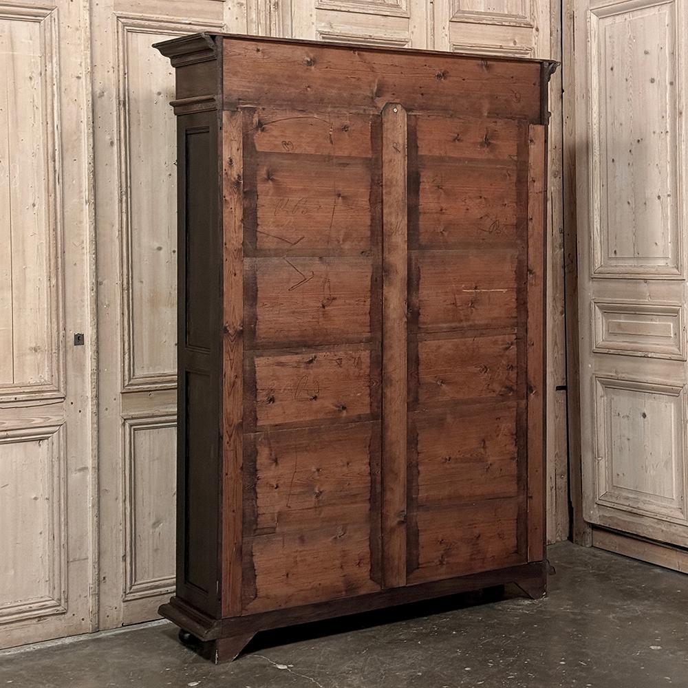 19th Century French Neoclassical ~ Renaissance Open Bookcase For Sale 13