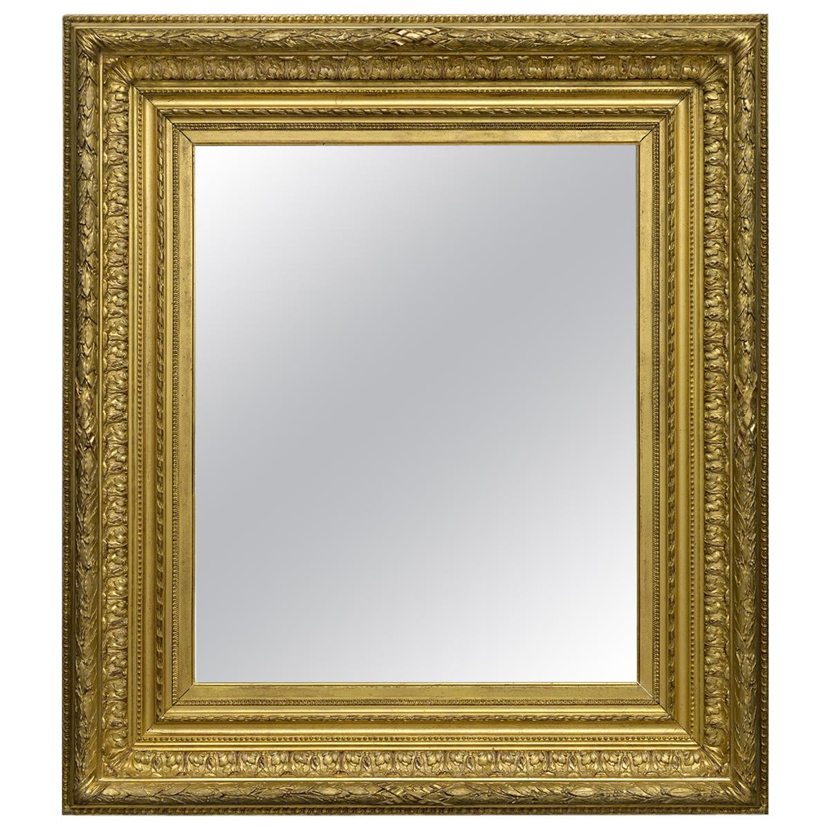 19th Century French Neoclassical Revival Salon Frame, with Choice of Mirror For Sale