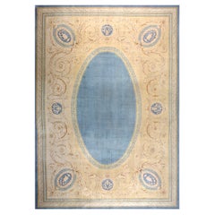 Tappeto Neoclassico Francese Savonnerie del 19° secolo ( 12'9" x 18'4" - 390 x 560 )