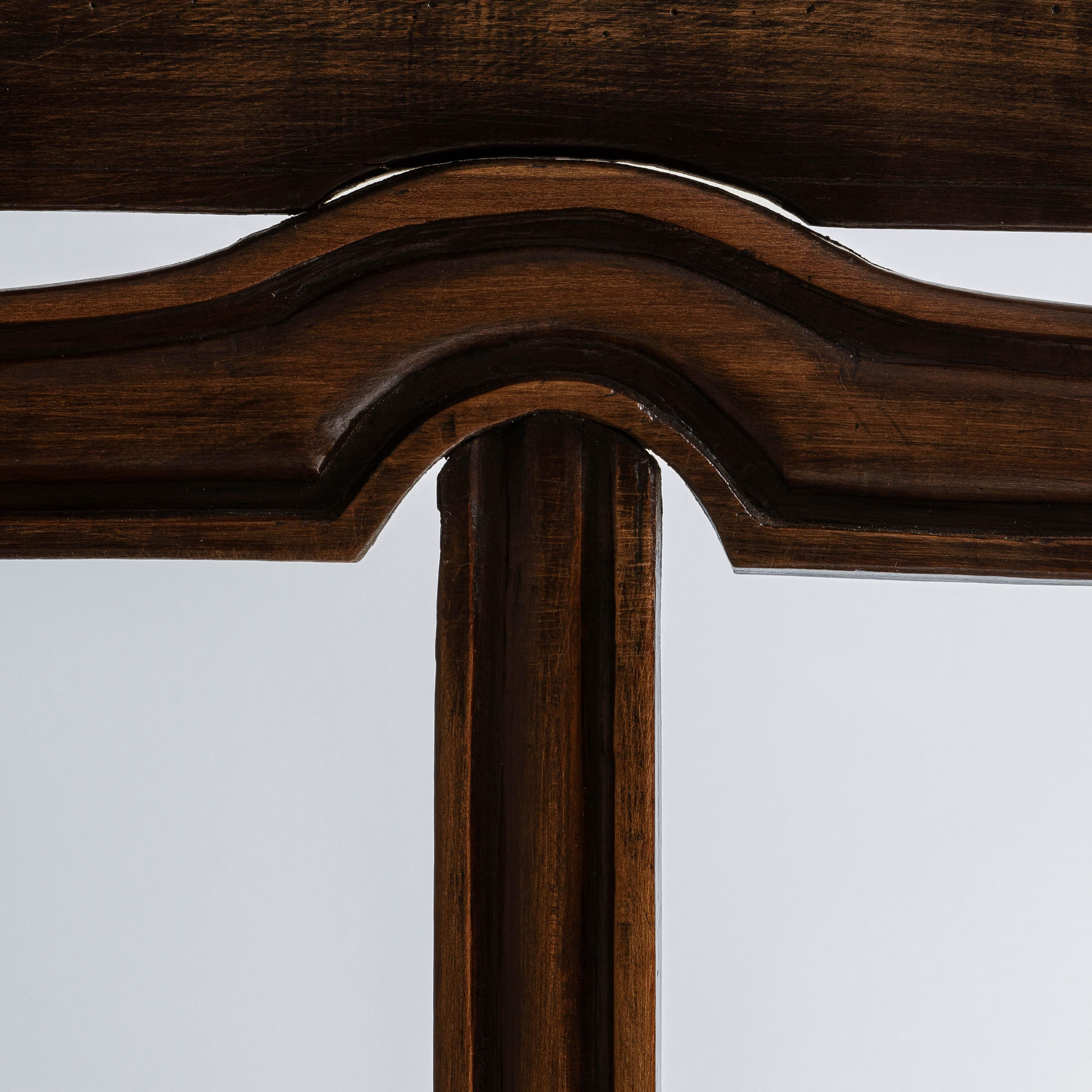 19th Century French Neoclassical Walnut Armchair im Angebot 6