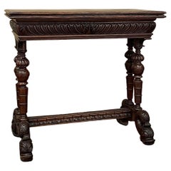 19th Century French Neoclassical Walnut Flip-Top Game Table