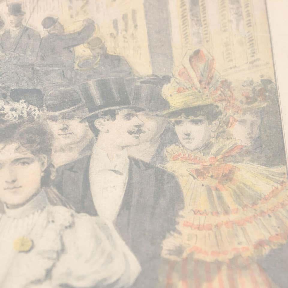 Französische Zeitung des 19. Jahrhunderts „Le Petite Jounal“, 1897 im Angebot 12
