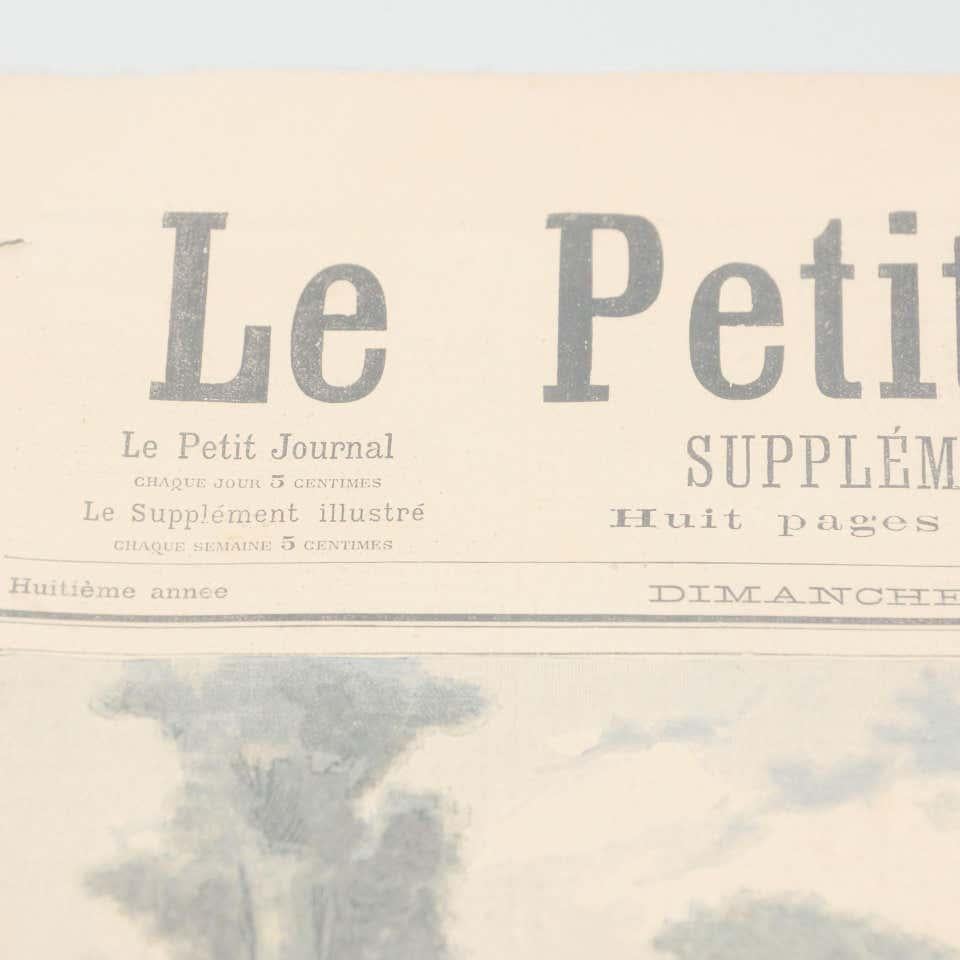 Französische Zeitung des 19. Jahrhunderts „Le Petite Jounal“, 1897 im Angebot 2