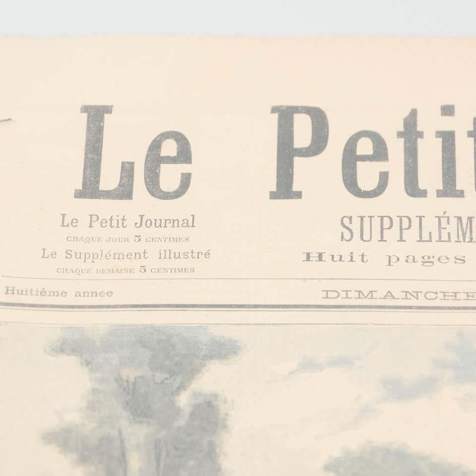 19th Century French Newspaper 'Le Petite Jounal', 1897 For Sale 1