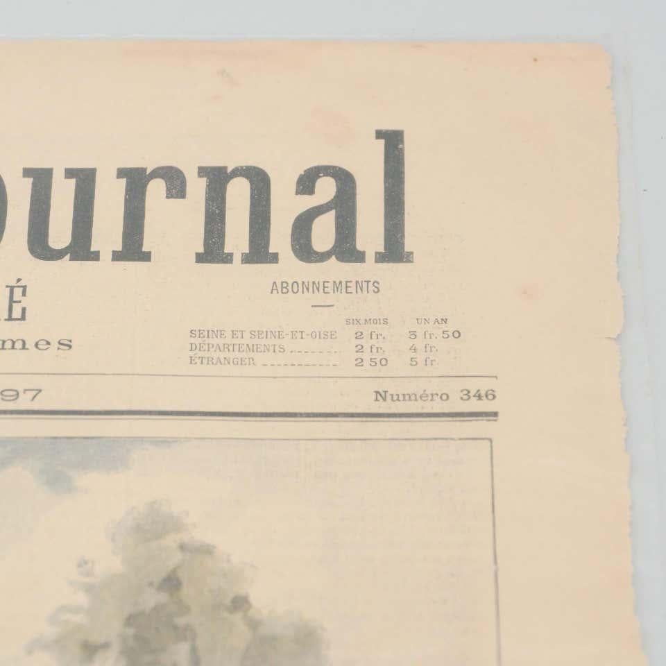 19th Century French Newspaper 'Le Petite Jounal', 1897 For Sale 2
