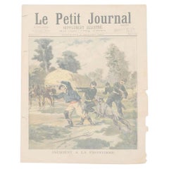 Newspaper du 19ème siècle « Le Petite Jounal », 1897