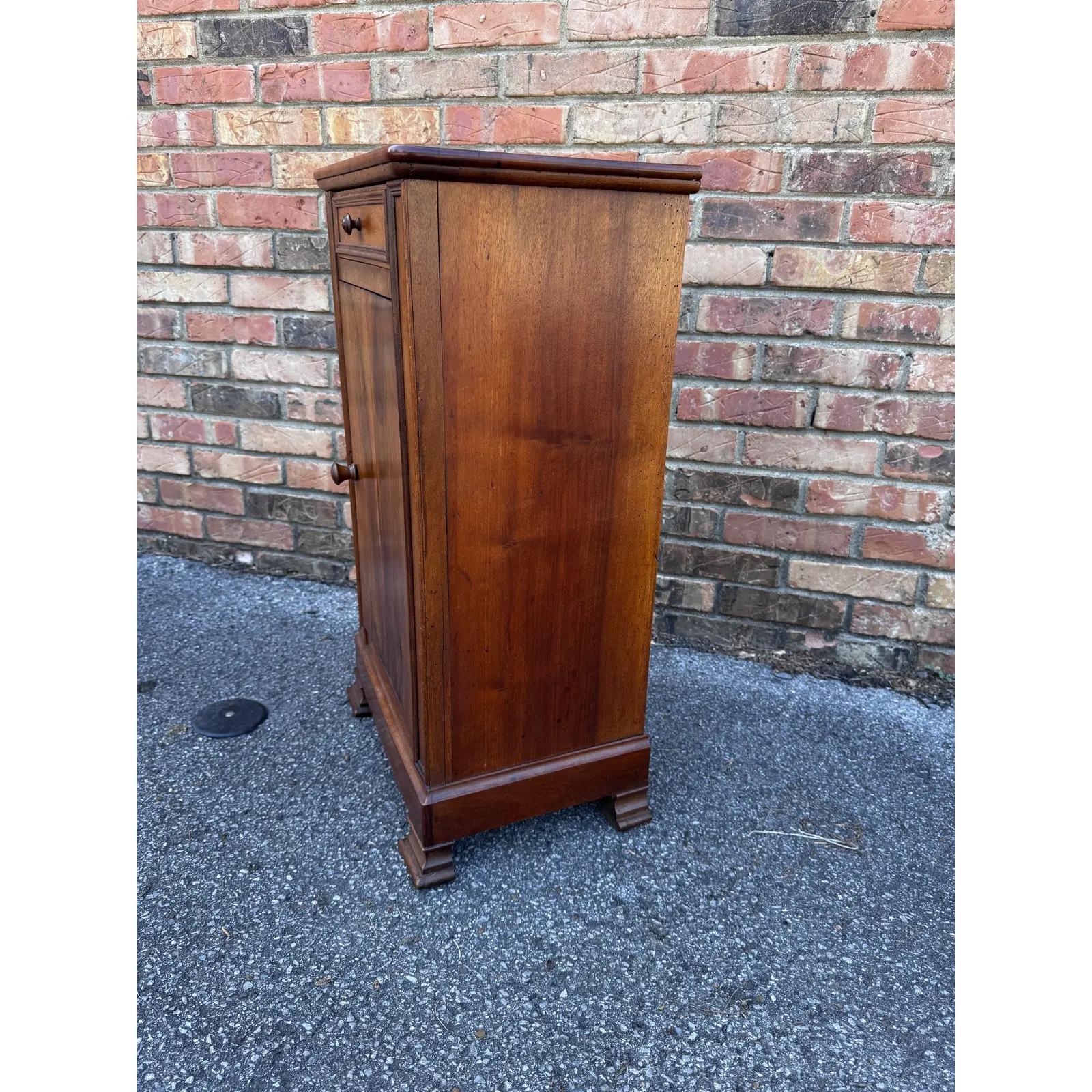 Wood 19th Century French Night Stand For Sale