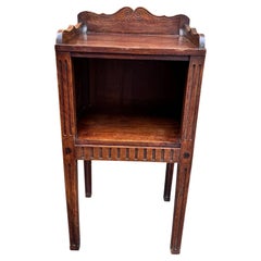 Table de nuit française du 19e siècle
