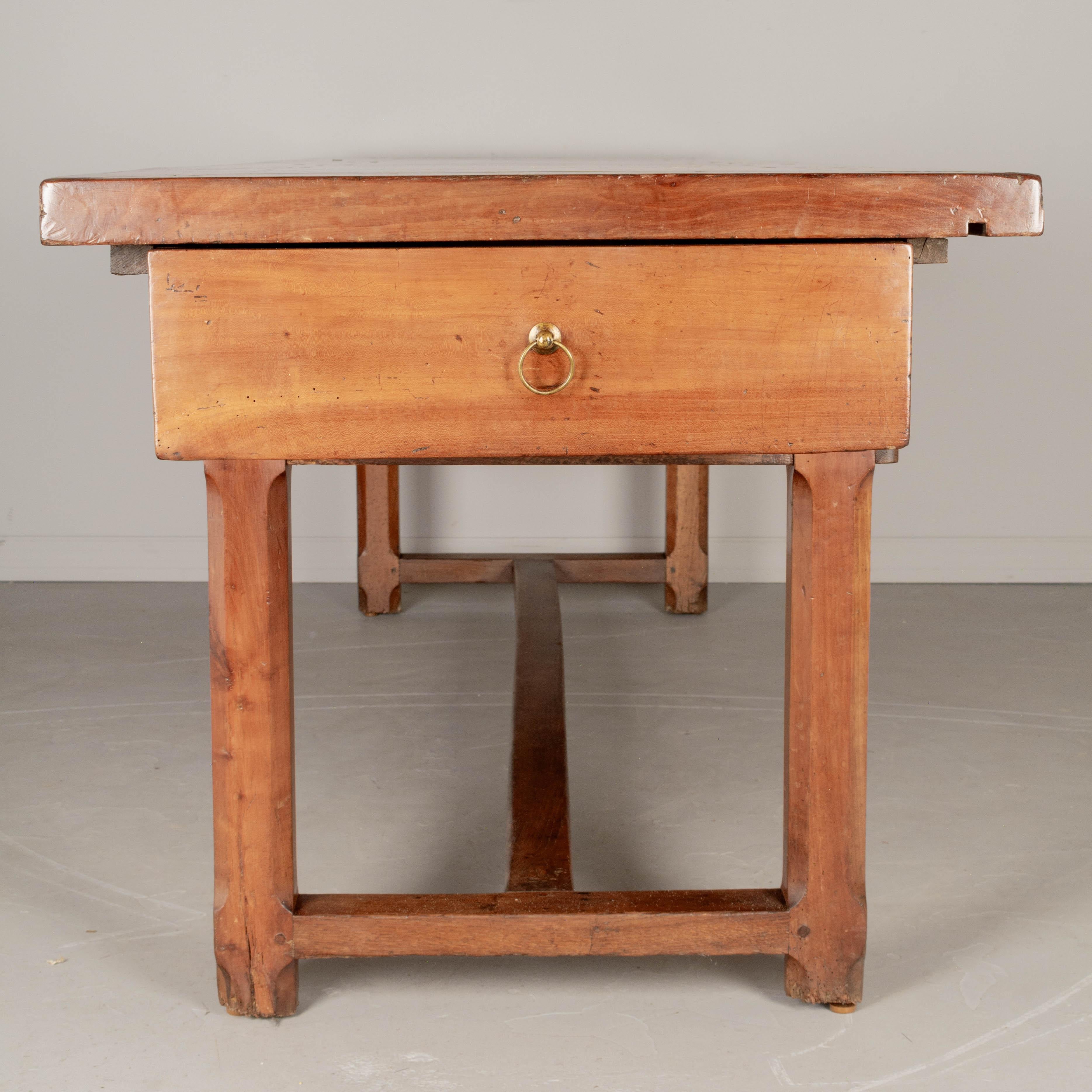19th Century French Normandy Farm Table For Sale 3