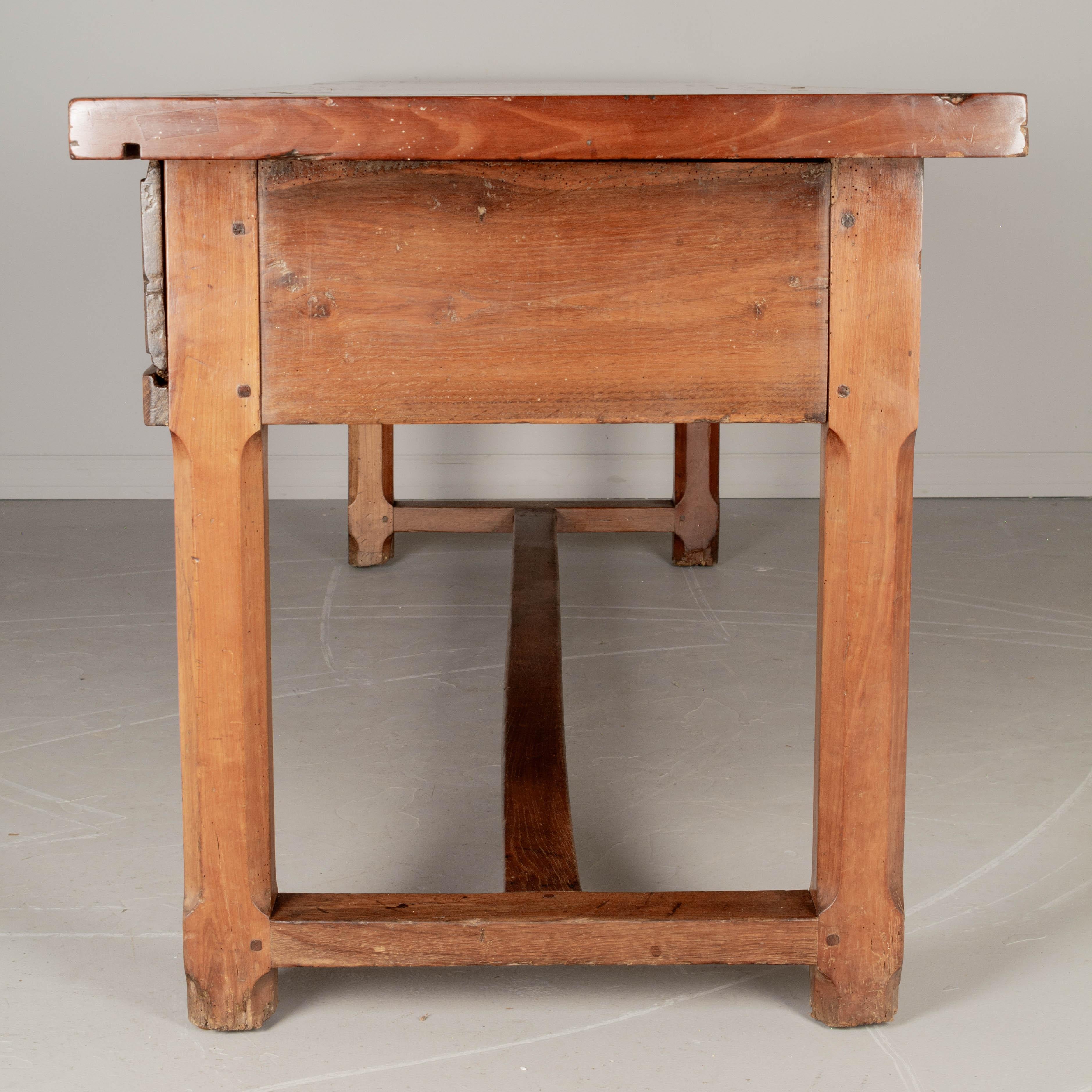 19th Century French Normandy Farm Table For Sale 4