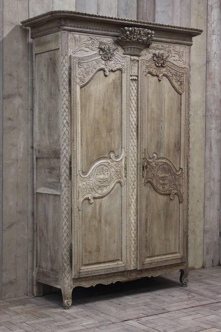 19th Century French Normandy Marriage Armoire 5