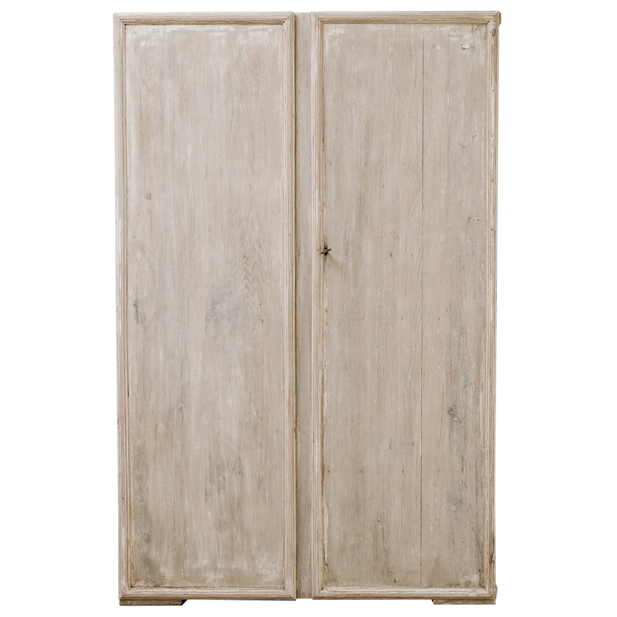 Französischer Schrank aus Eiche und Pappelholz aus dem 19.