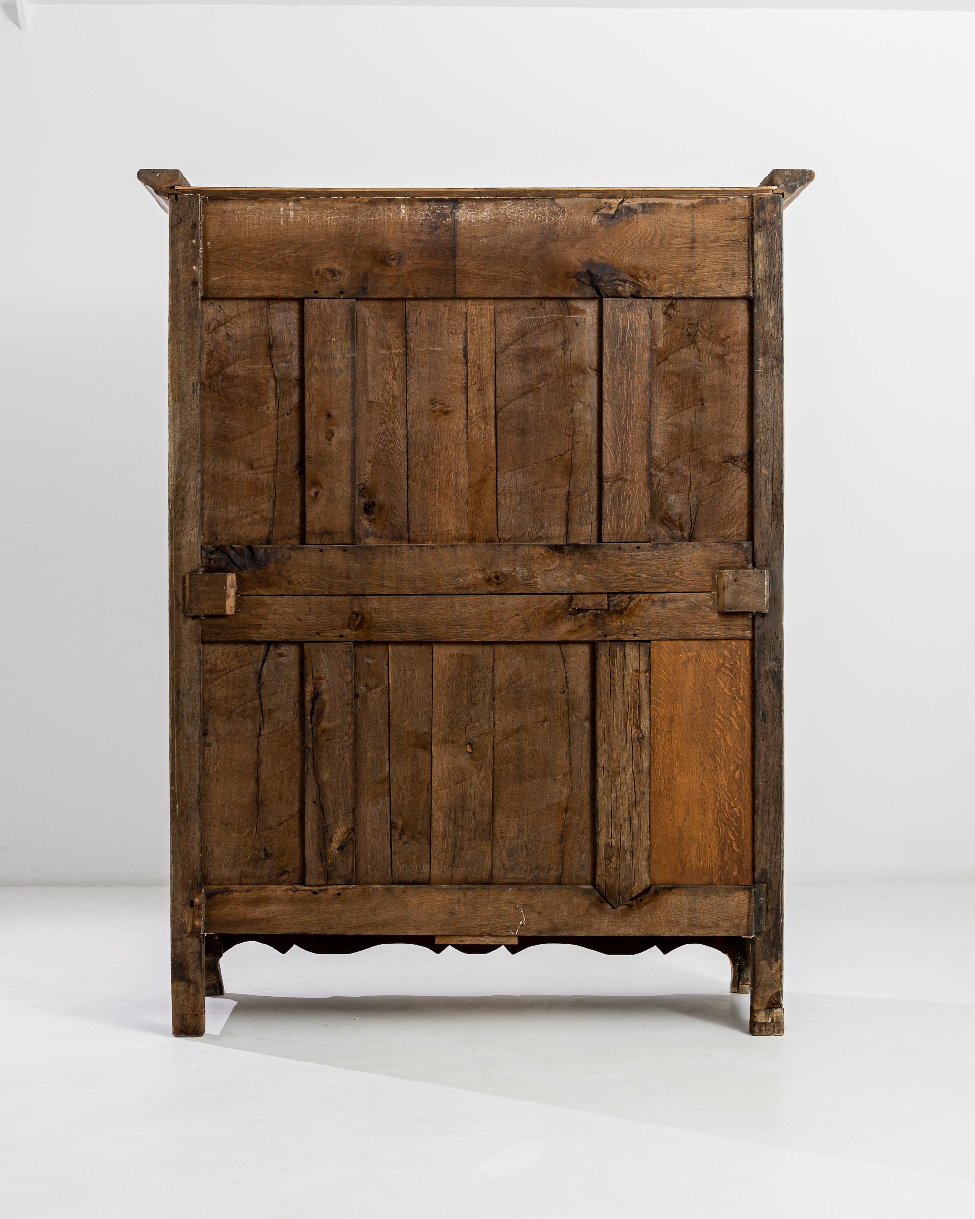 19th Century French Oak Armoire 4