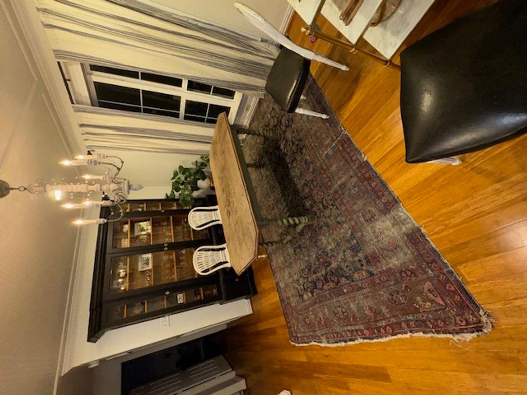 19th Century French Oak Barley Twist Dining Table In Good Condition For Sale In Dallas, TX