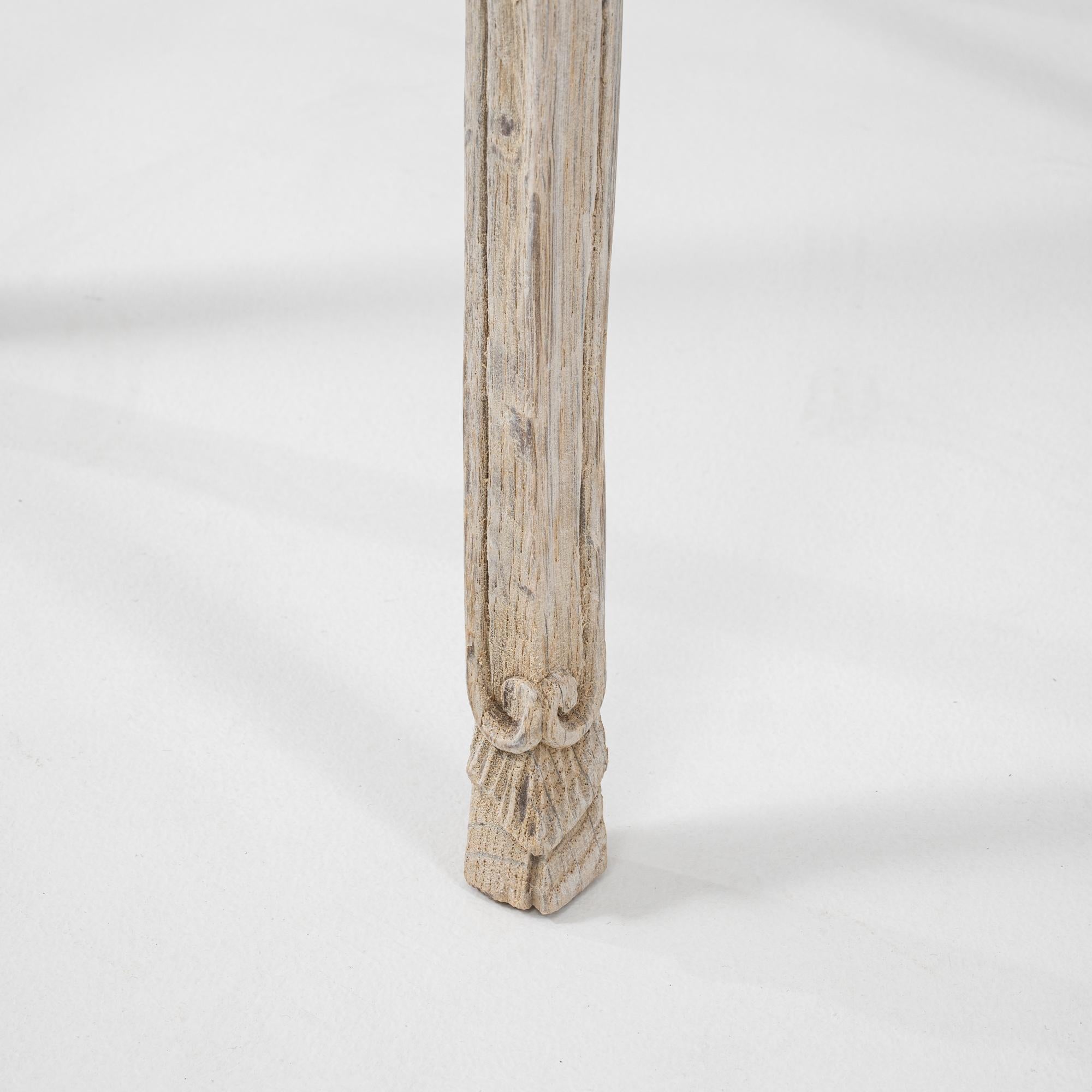 19th Century French Oak Bedside Table im Angebot 4