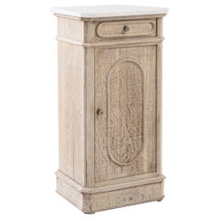 19th Century French Oak Bedside Table