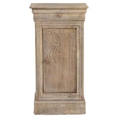 19th Century French Oak Bedside Table