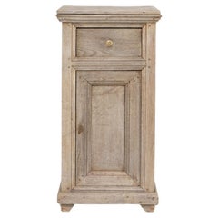 Antique 19th Century French Oak Bedside Table