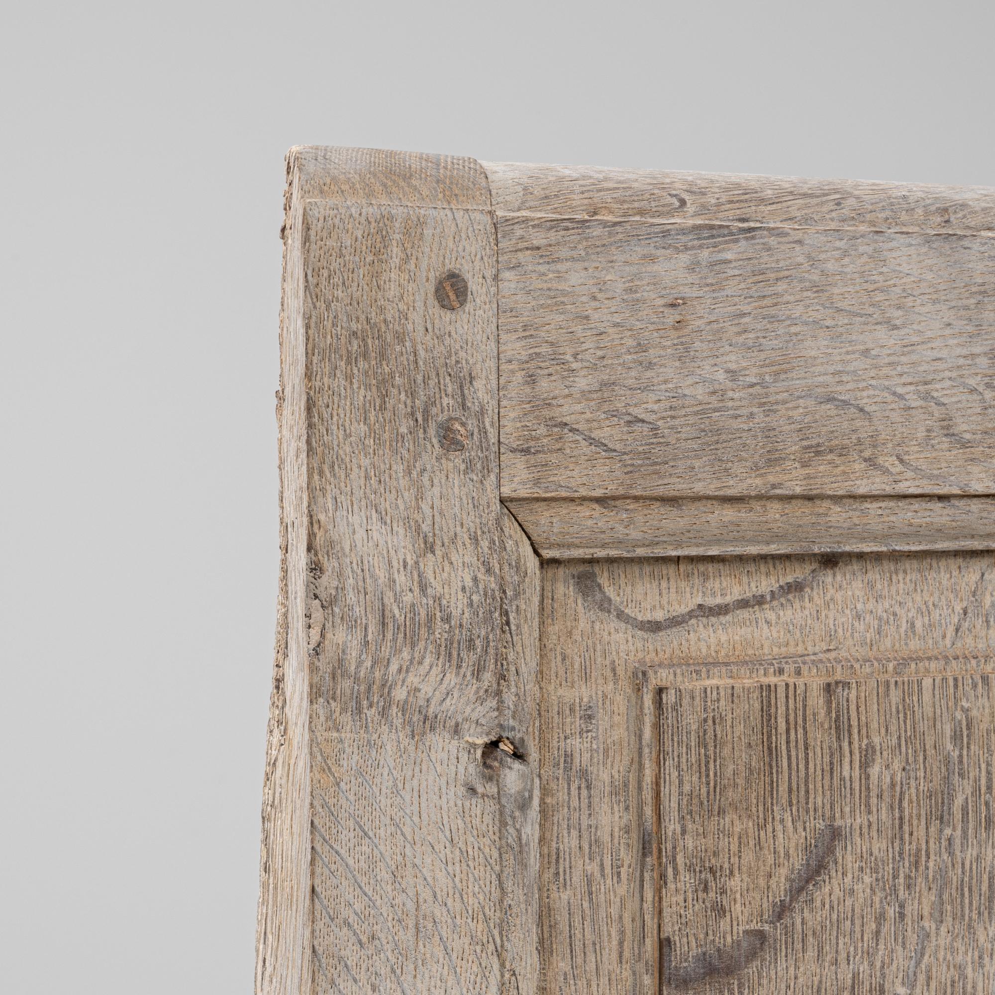Banc en chêne français du XIXe siècle en vente 6