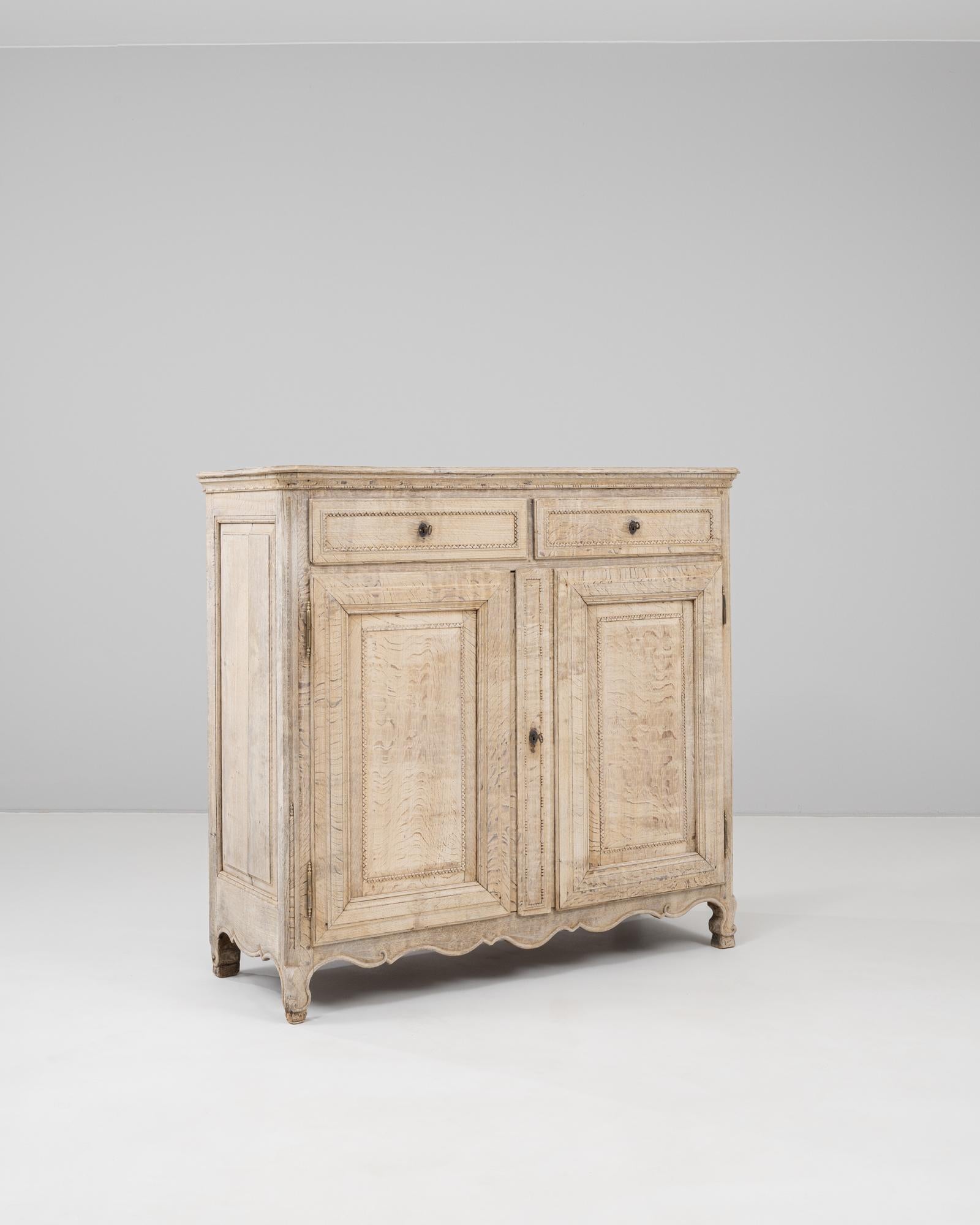 19th Century French Oak Buffet For Sale 1
