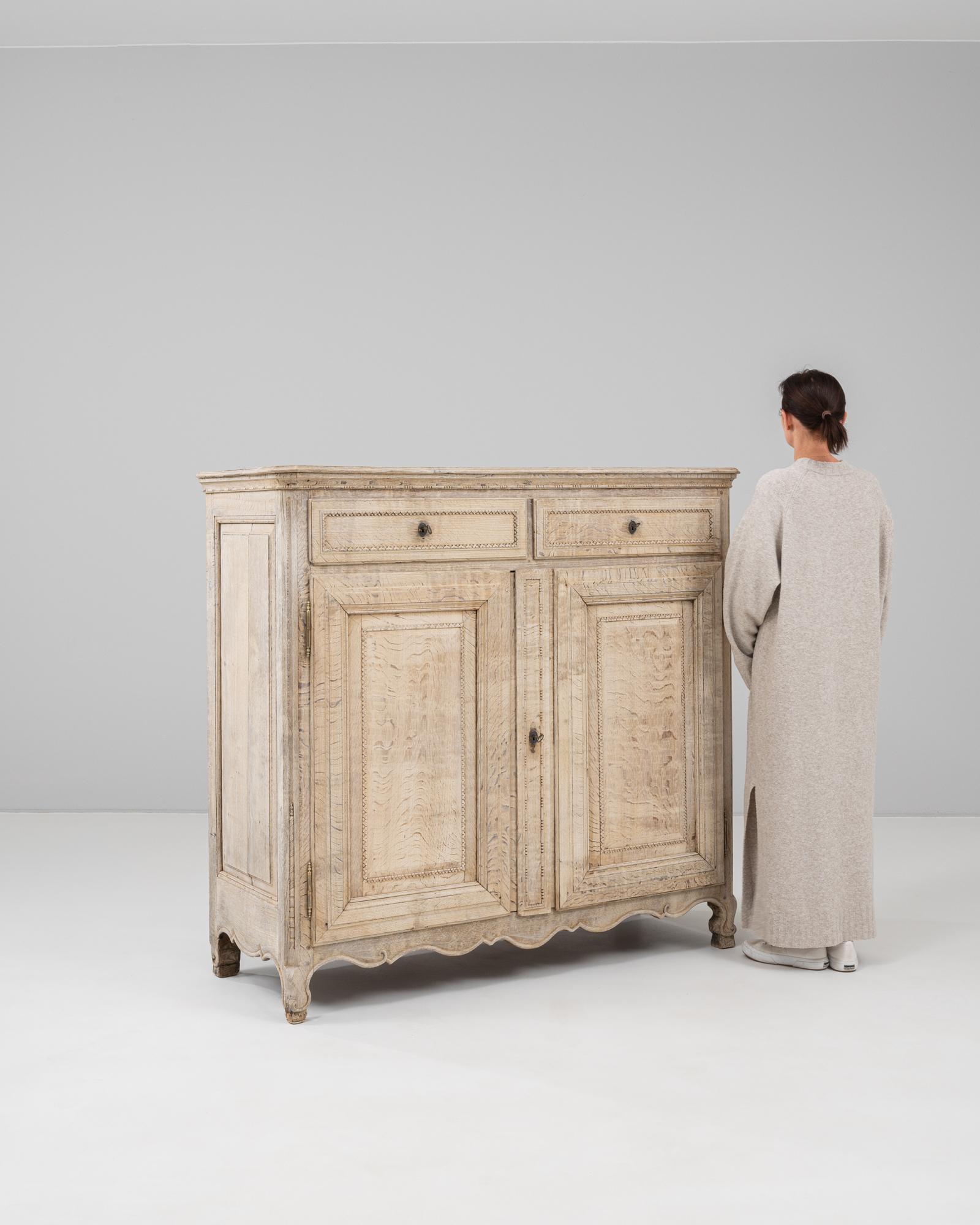 19th Century French Oak Buffet For Sale 3